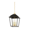 Hudson Valley Lighting Natick 4 Light 12.5 inch Lantern Ceiling Light