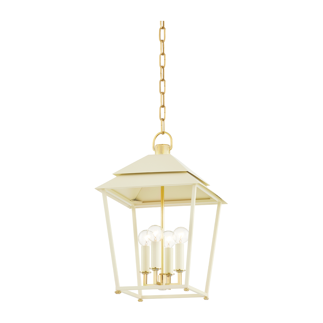 Hudson Valley Lighting Natick 4 Light 12.5 inch Lantern Ceiling Light