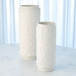 Global Views Rustic White Sankuru Vase