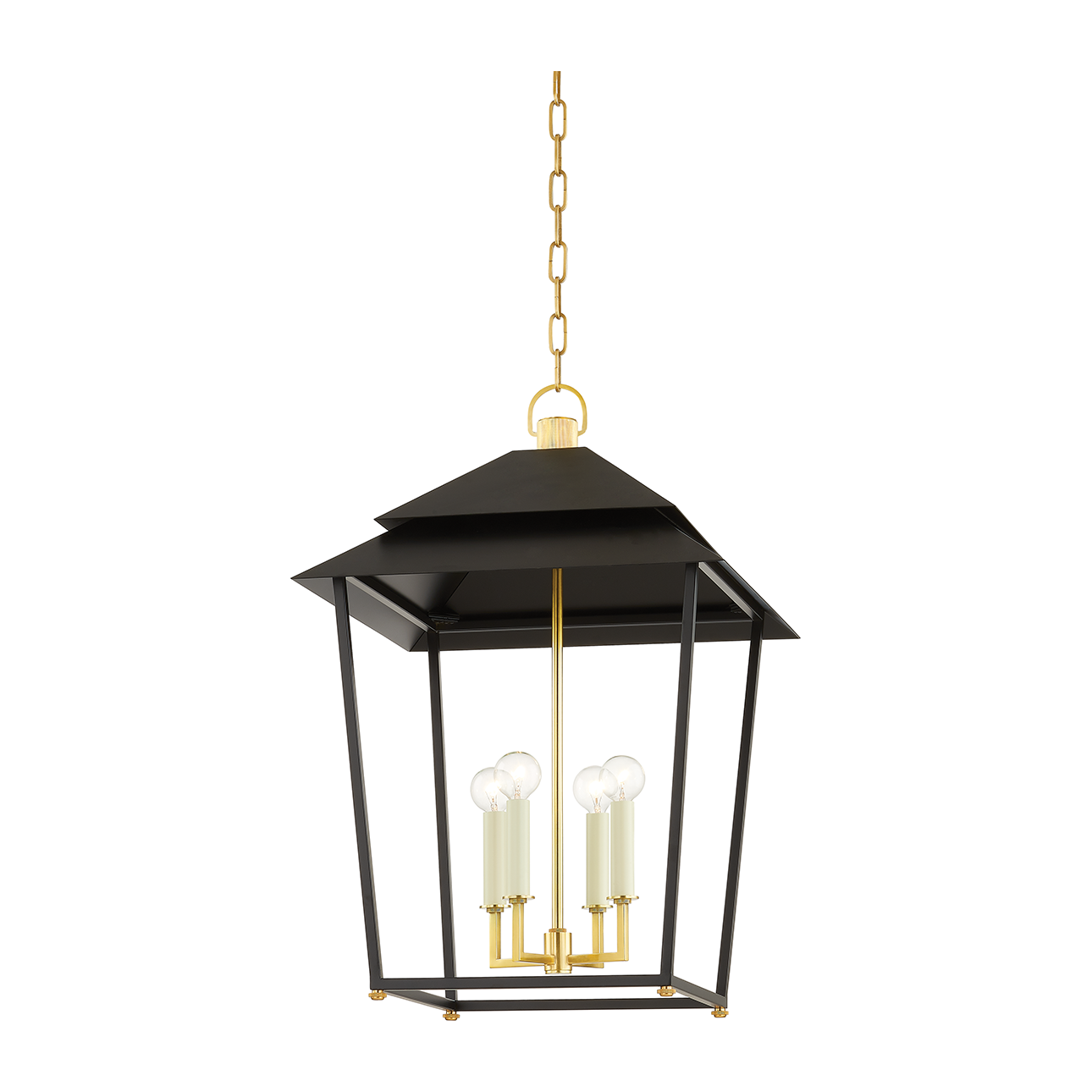 Hudson Valley Lighting Natick 4 Light 18 inch Lantern Ceiling Light