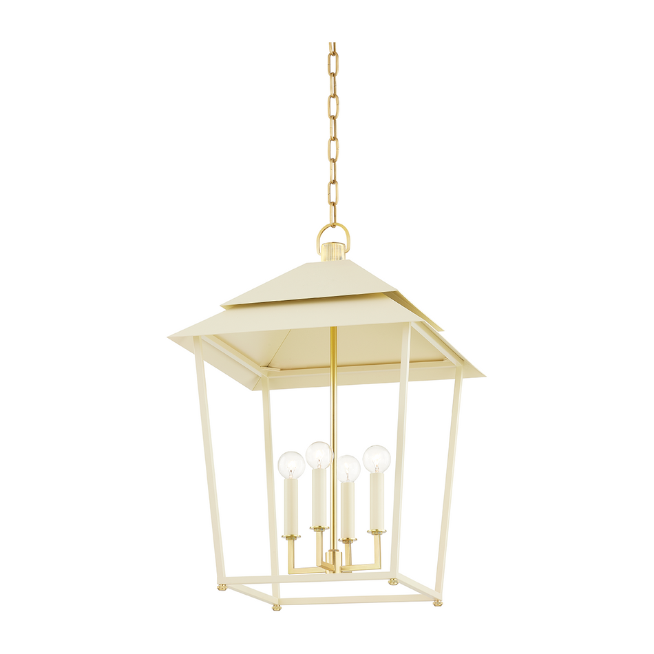 Hudson Valley Lighting Natick 4 Light 18 inch Lantern Ceiling Light