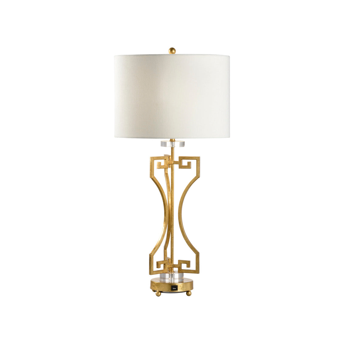 Chelsea House Greek Key Gold Table Lamp