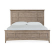 Magnussen Home Paxton Place Dovetail Grey Panel Bed