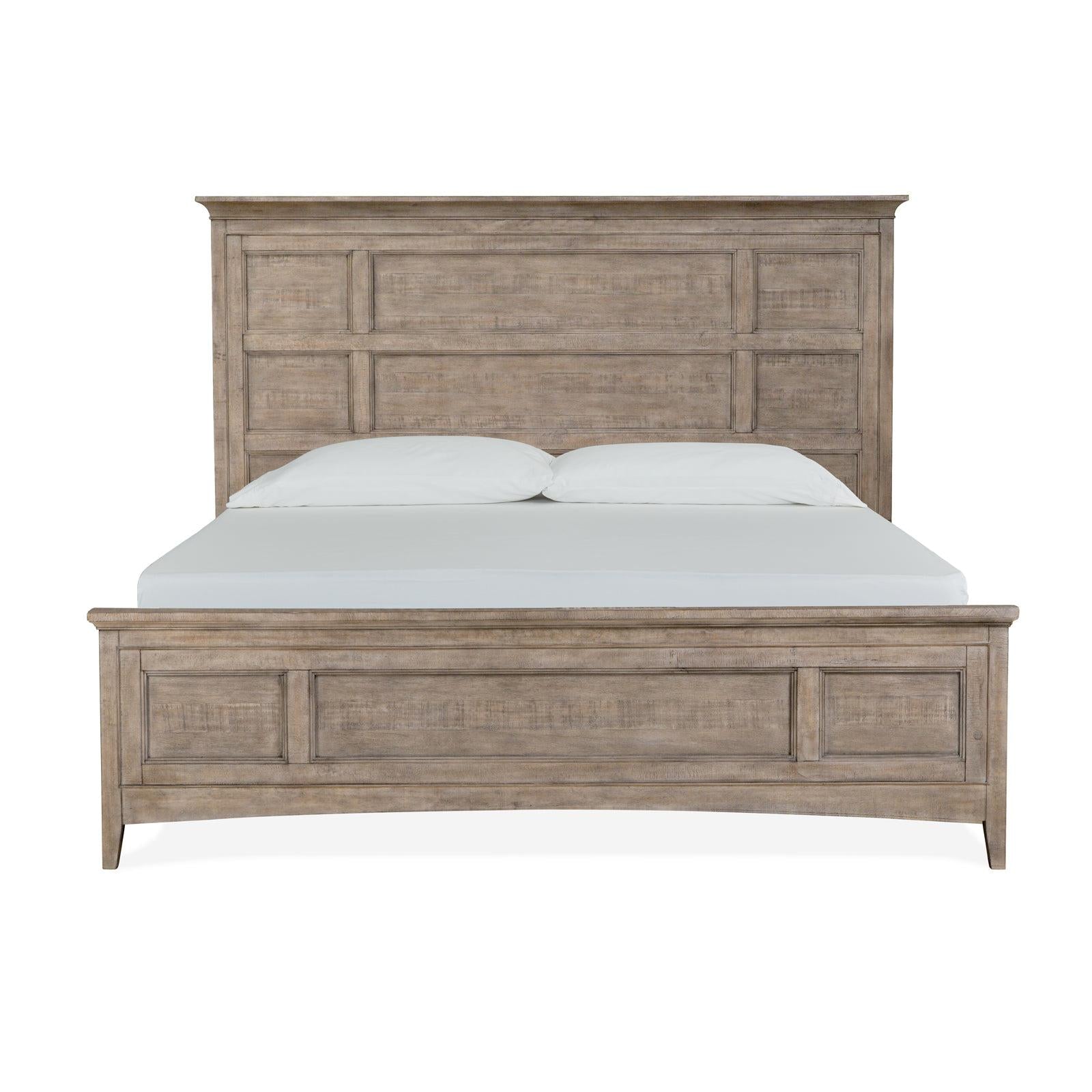 Magnussen Home Paxton Place Dovetail Grey Panel Bed
