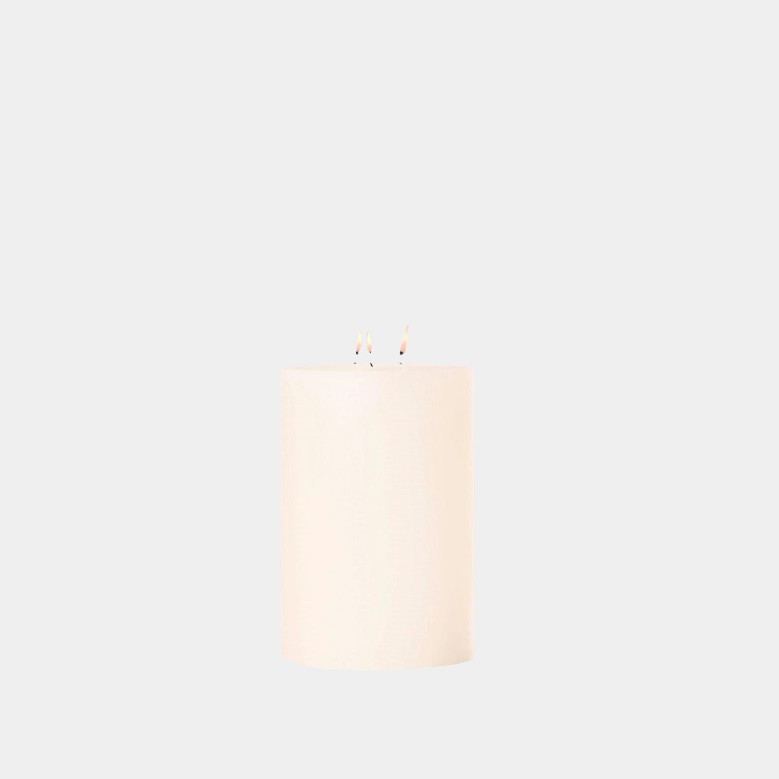 Global Views Unscented Wick Pillar Candle