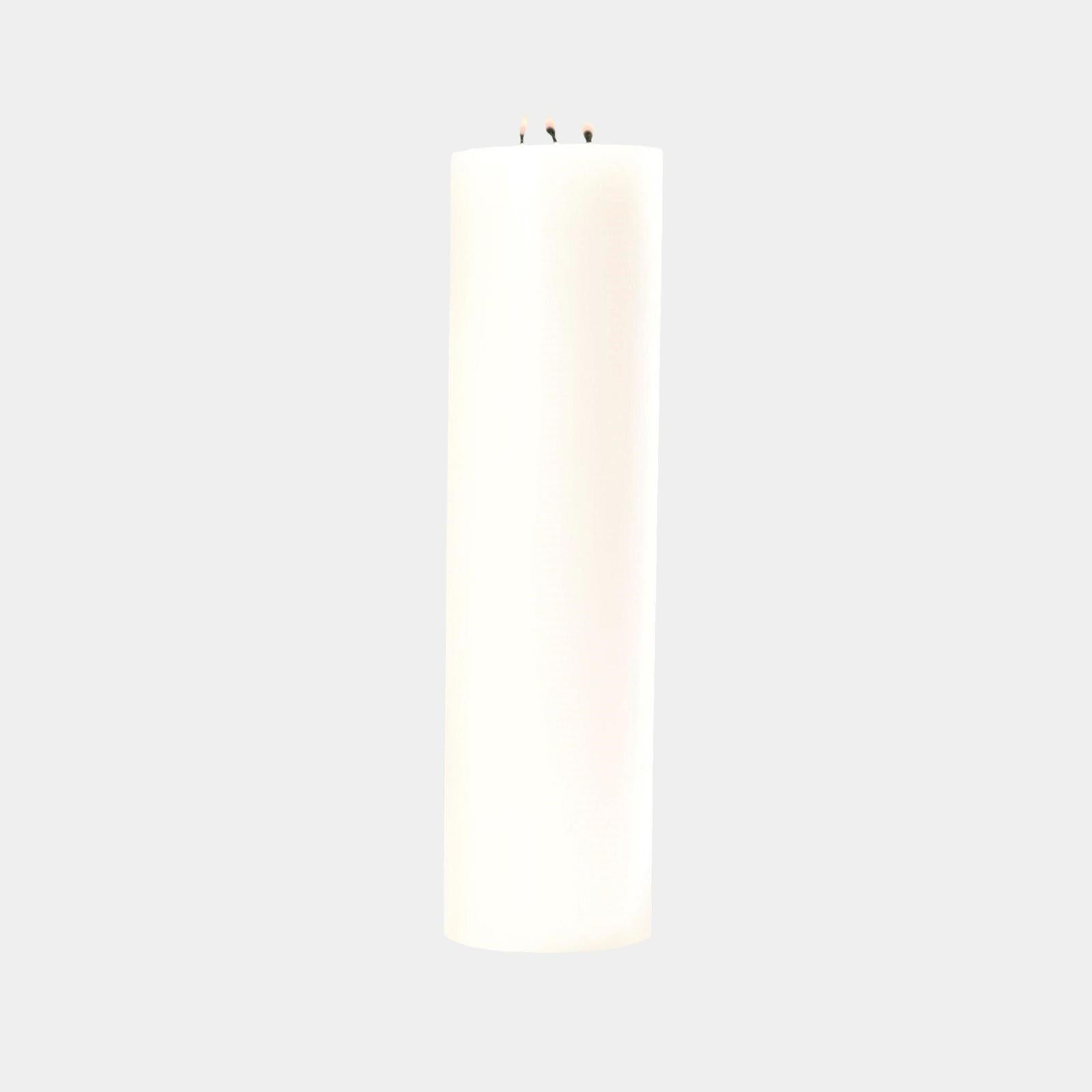 Global Views Unscented Wick Pillar Candle