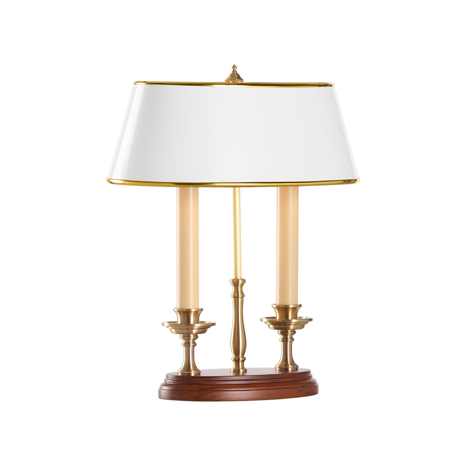 Wildwood Twin Candle Desk Table Lamp