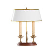 Wildwood Twin Candle Desk Table Lamp