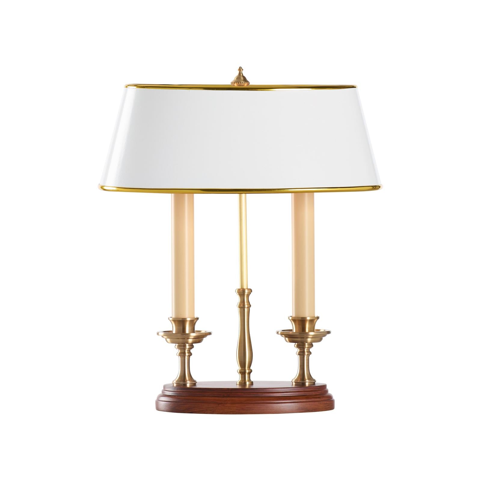 Wildwood Twin Candle Desk Table Lamp