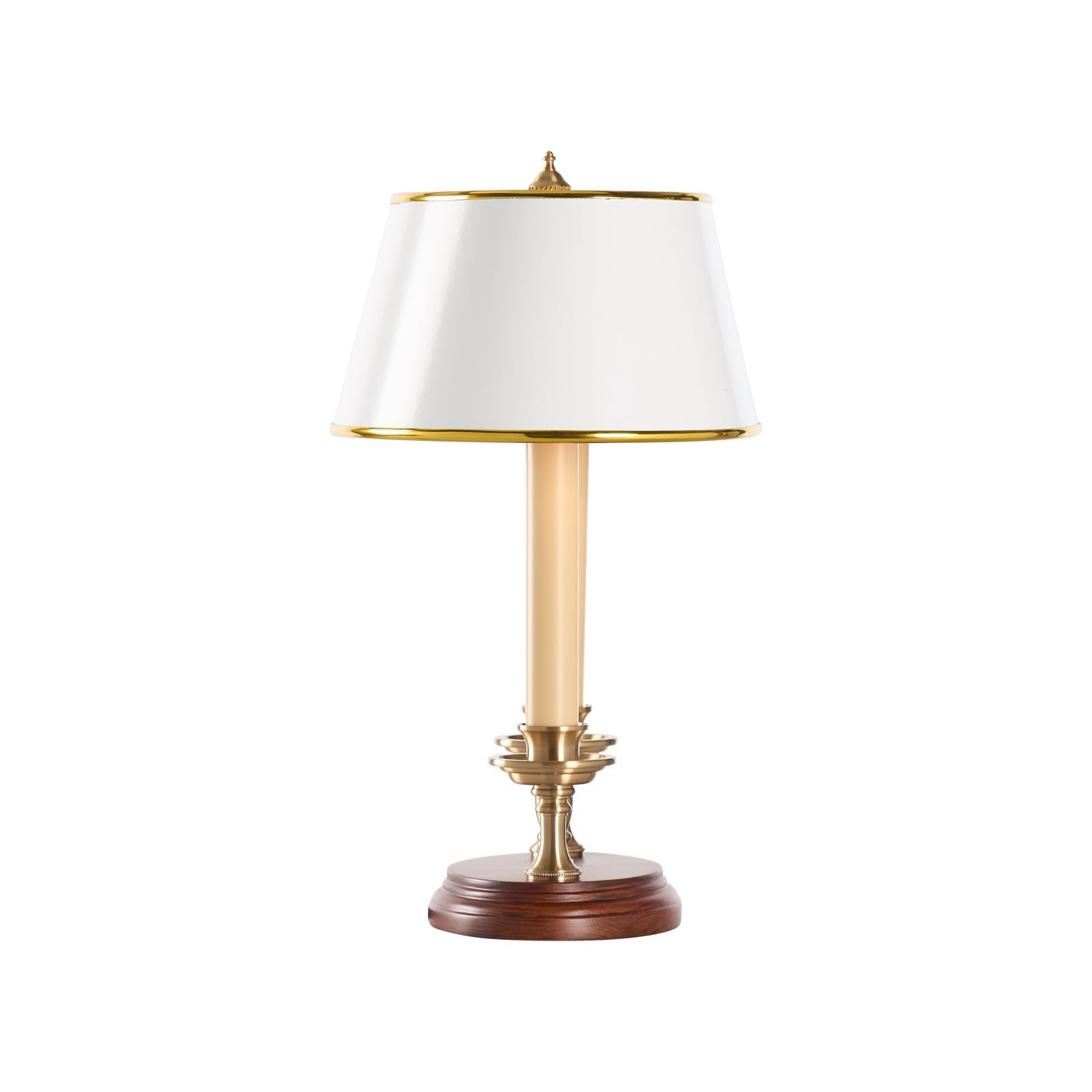 Wildwood Twin Candle Desk Table Lamp