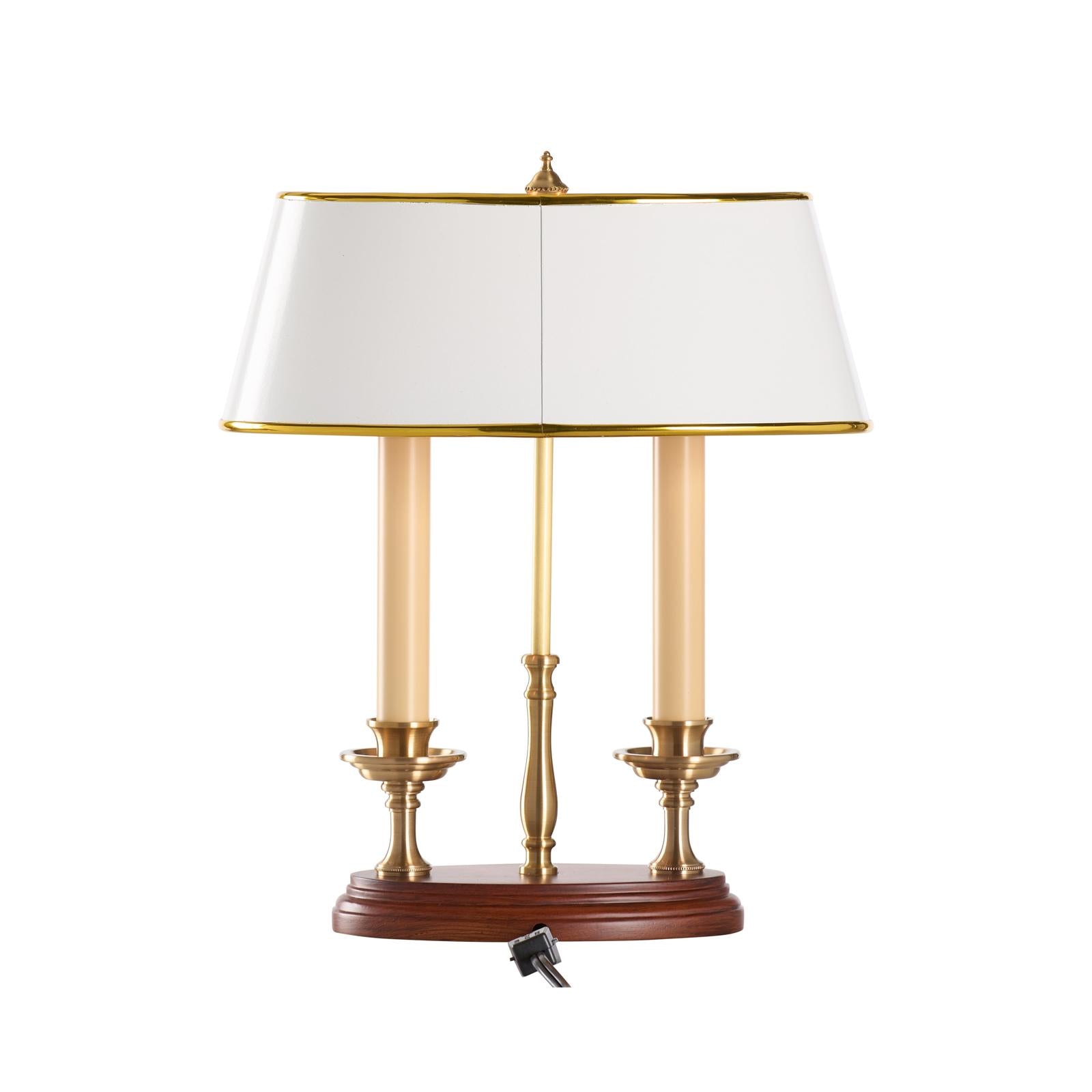 Wildwood Twin Candle Desk Table Lamp