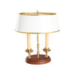 Wildwood Twin Candle Desk Table Lamp