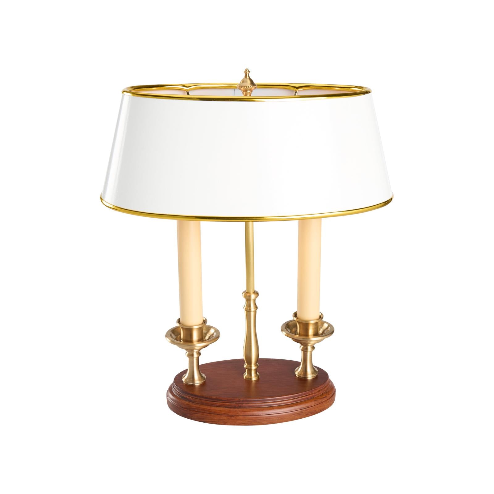 Wildwood Twin Candle Desk Table Lamp