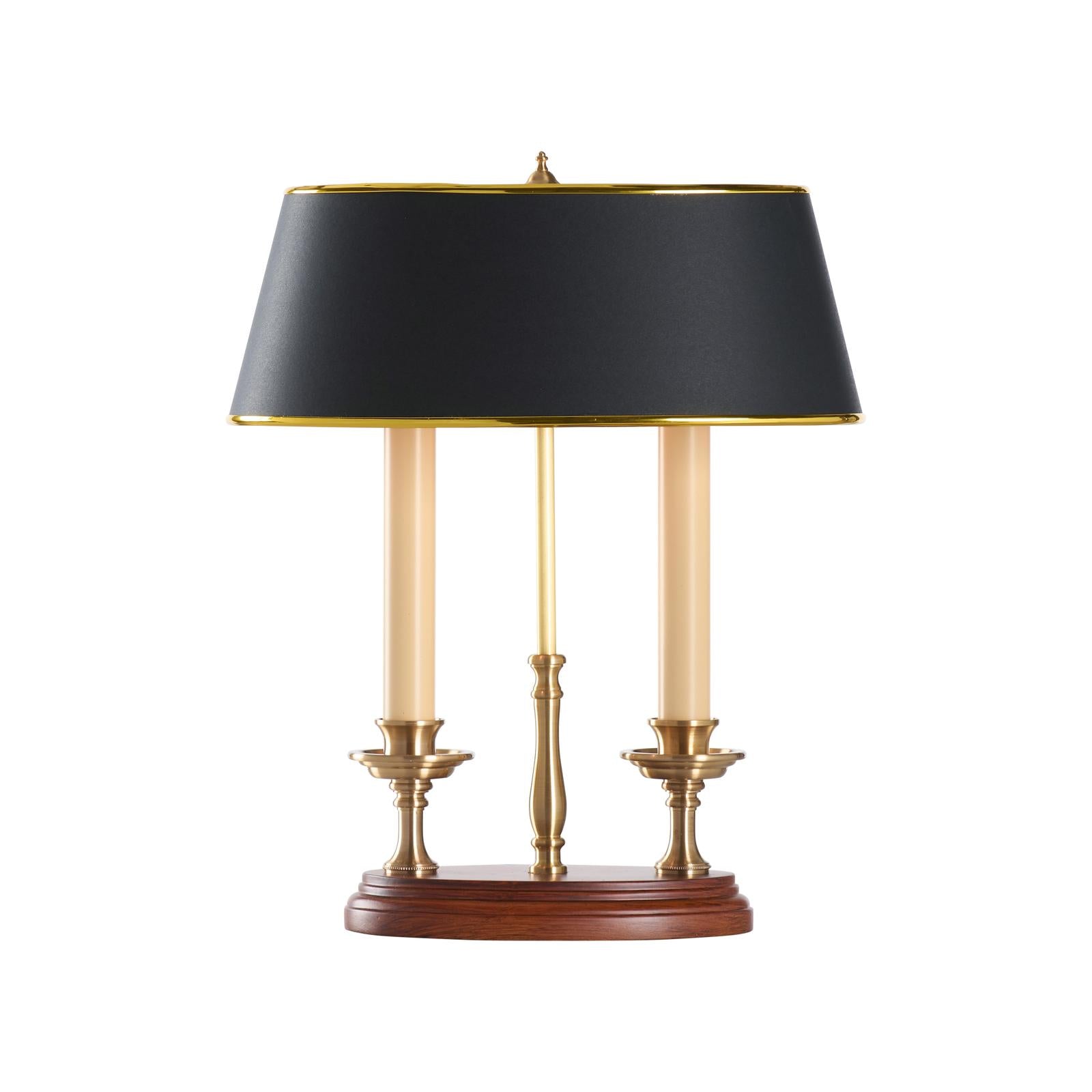 Wildwood Twin Candle Desk Table Lamp