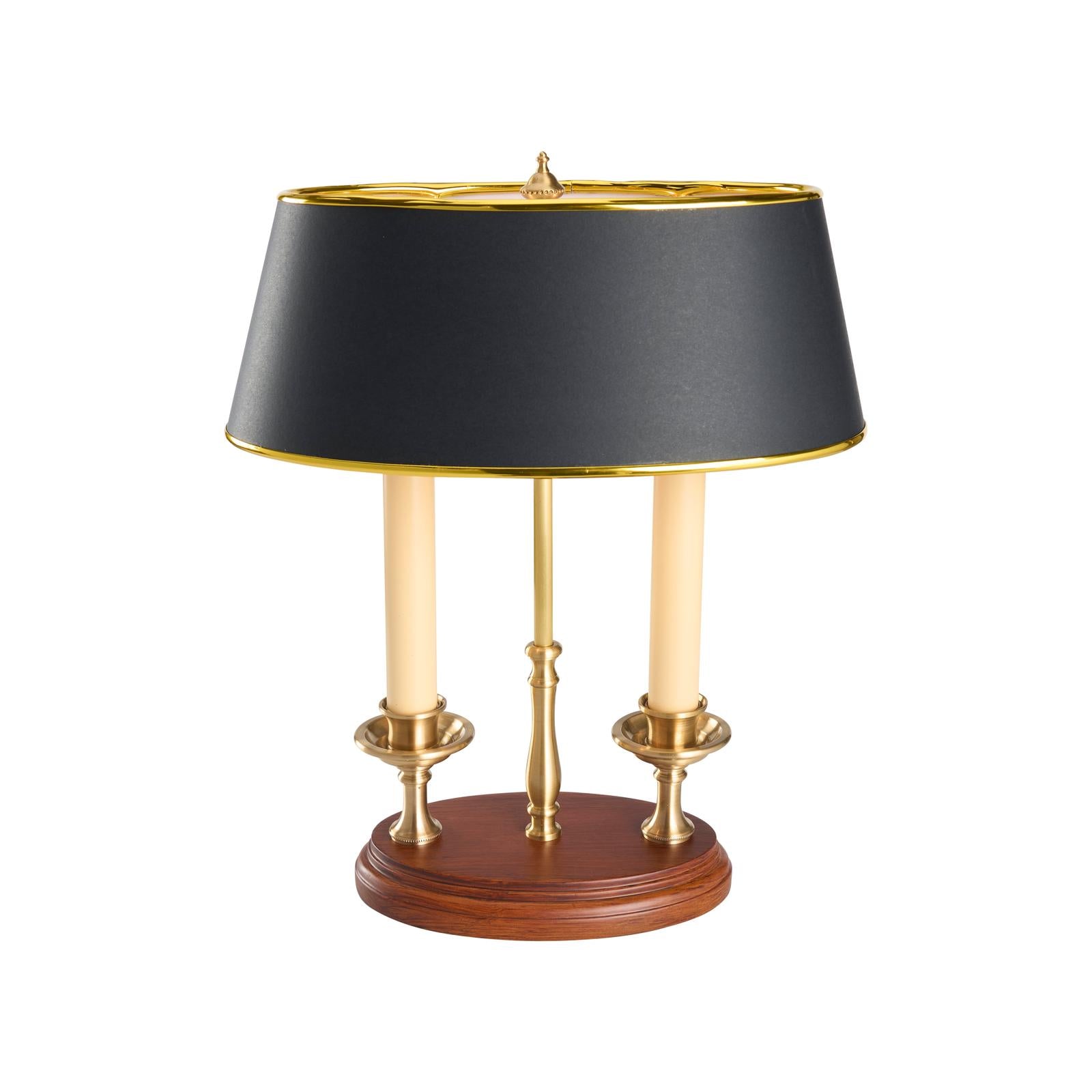 Wildwood Twin Candle Desk Table Lamp