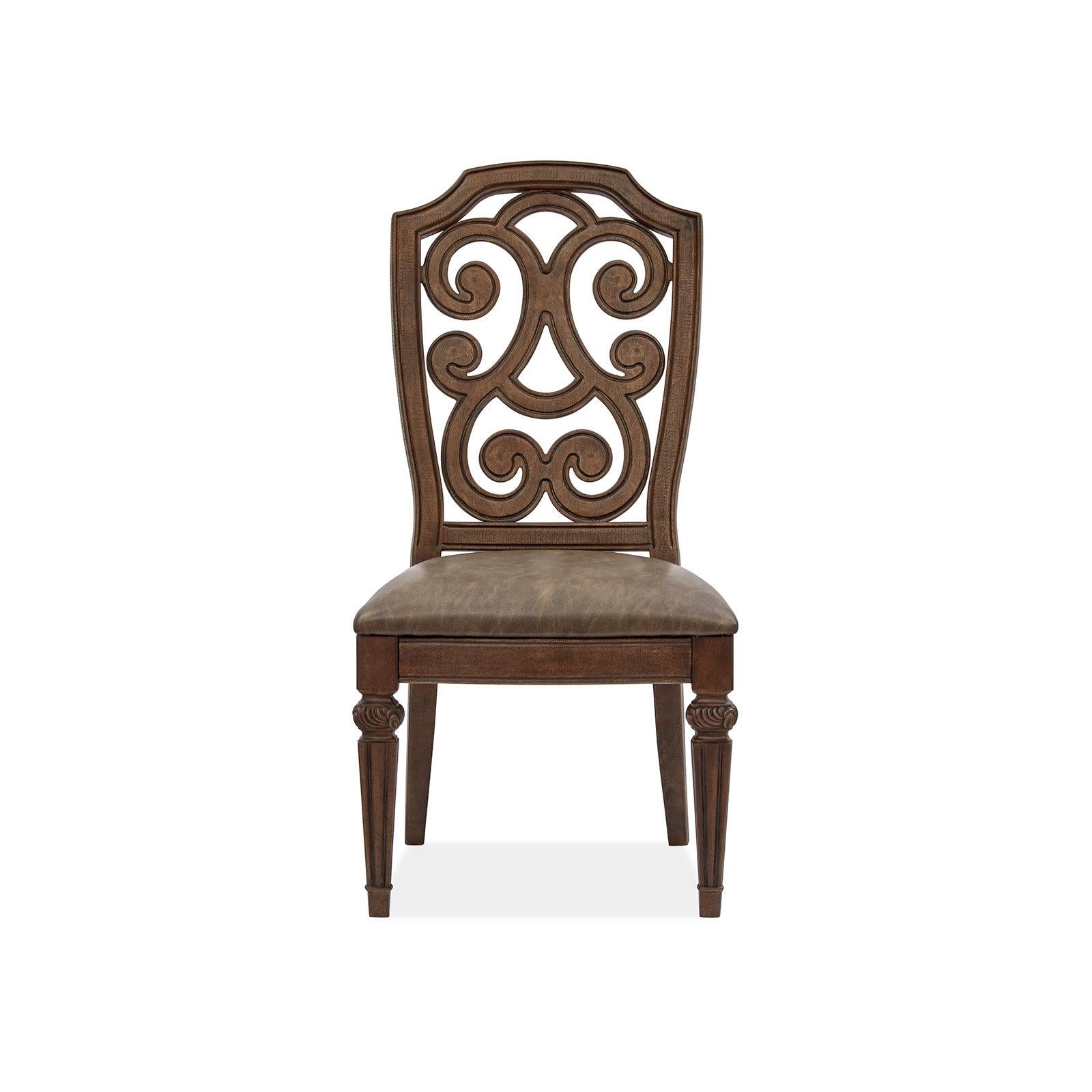 Magnussen Home Durango Willadeene Brown Side Chair Set of 2