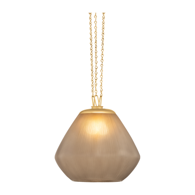 Corbett Saint Tropez 1 Light Vintage Brass Pendant Ceiling Light