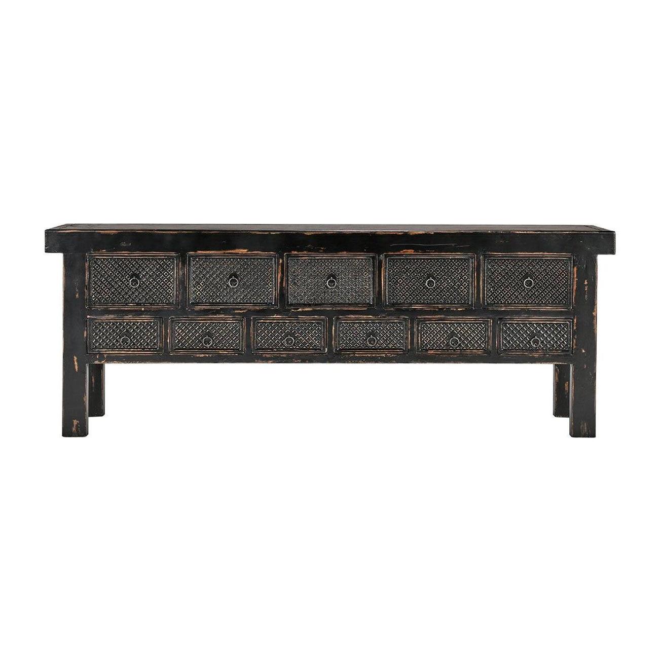 Classic Home Lahey 11Dwr Rectangle Console Table