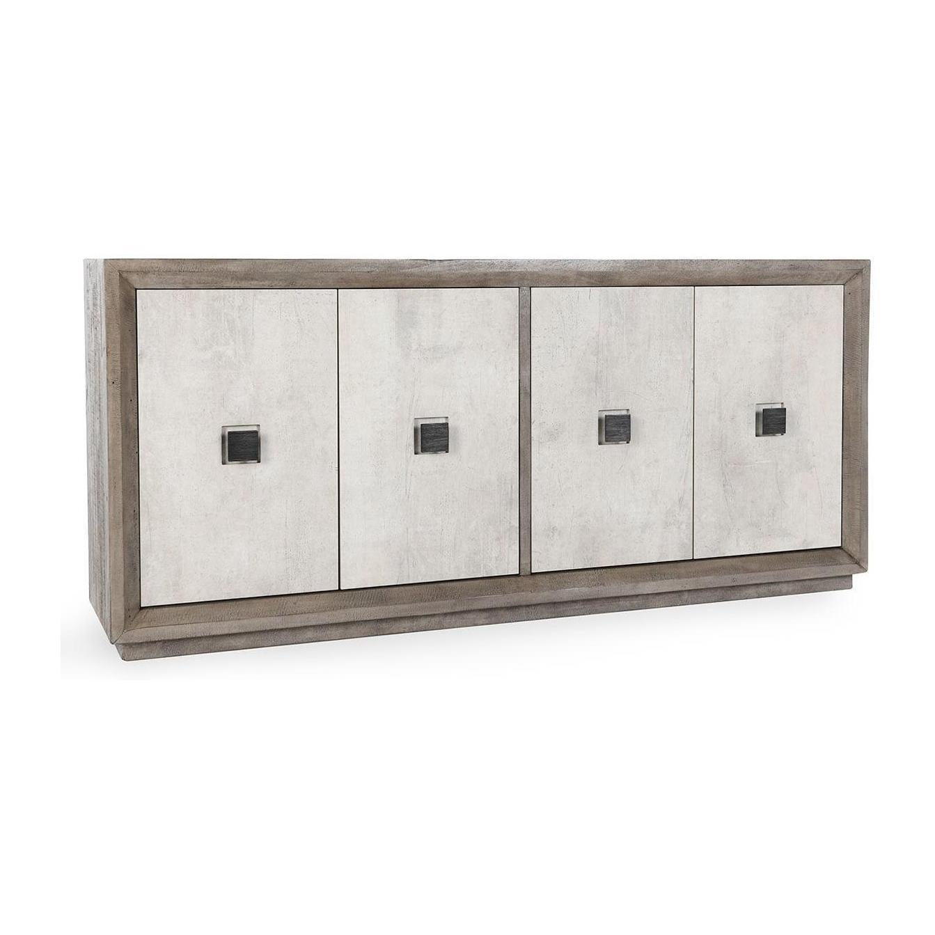 Classic Home Denver Solid Wood 4 Door Cabinet