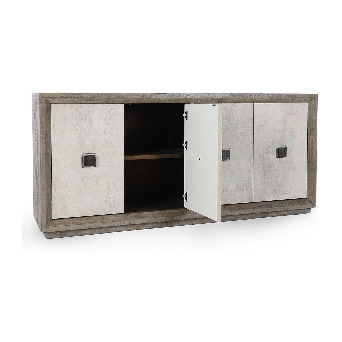 Classic Home Denver Solid Wood 4 Door Cabinet