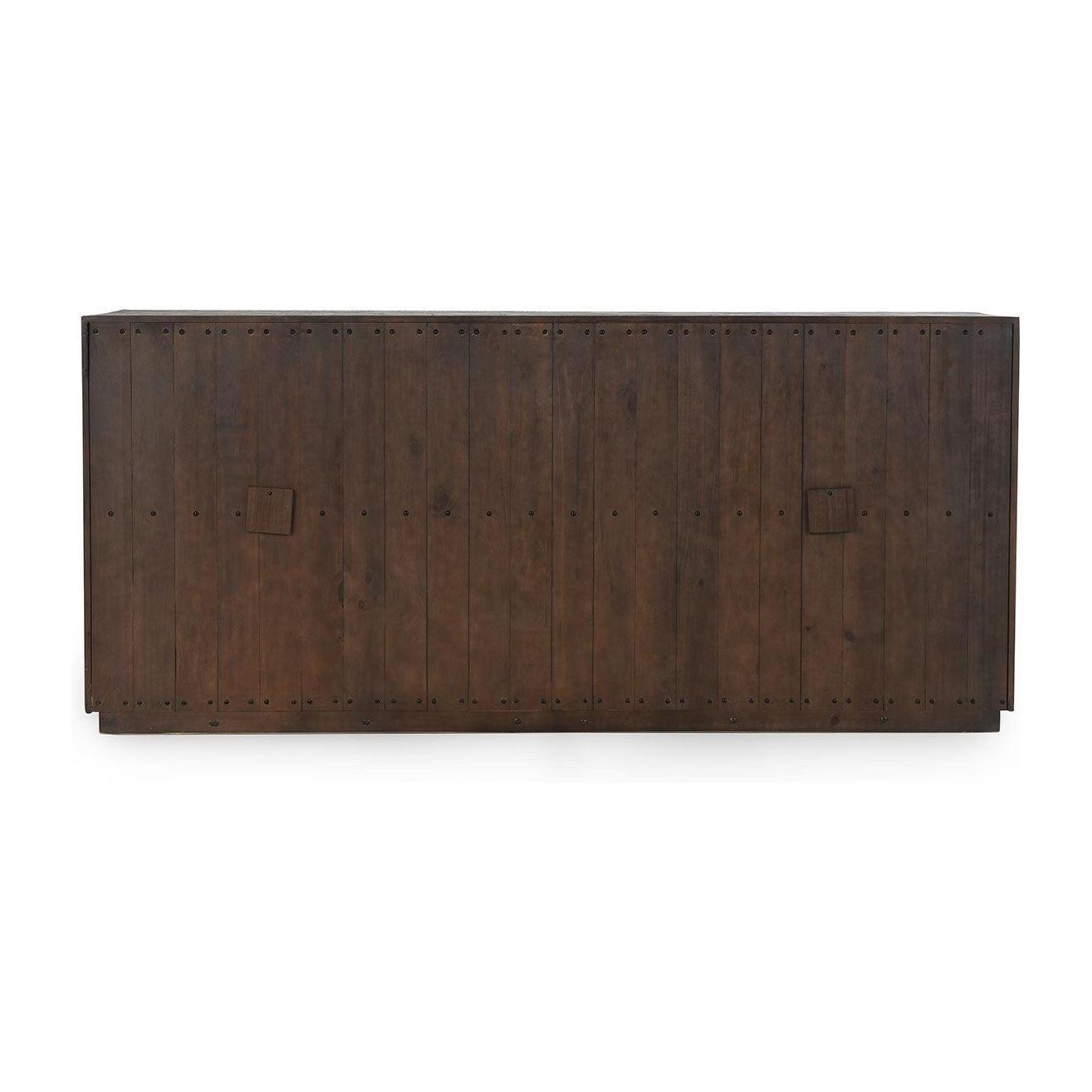 Classic Home Denver Solid Wood 4 Door Cabinet