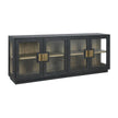 Classic Home Larson Solid Wood 4 Door Cabinet