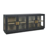 Classic Home Larson Solid Wood 4 Door Cabinet