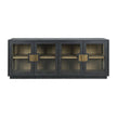 Classic Home Larson Solid Wood 4 Door Cabinet