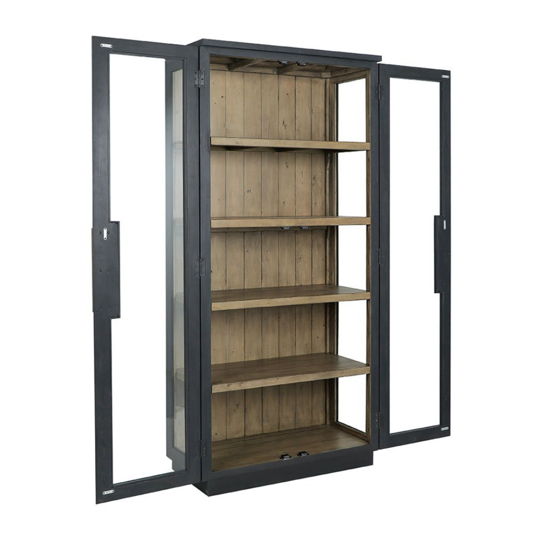 Classic Home Larson Solid Wood Tall Cabinet