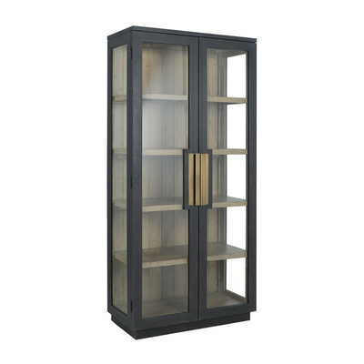 Classic Home Larson Solid Wood Tall Cabinet