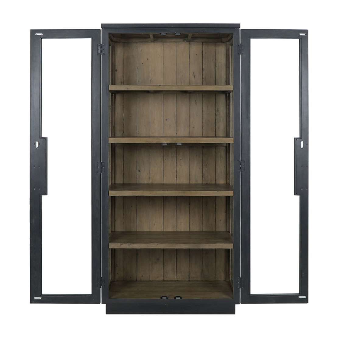Classic Home Larson Solid Wood Tall Cabinet