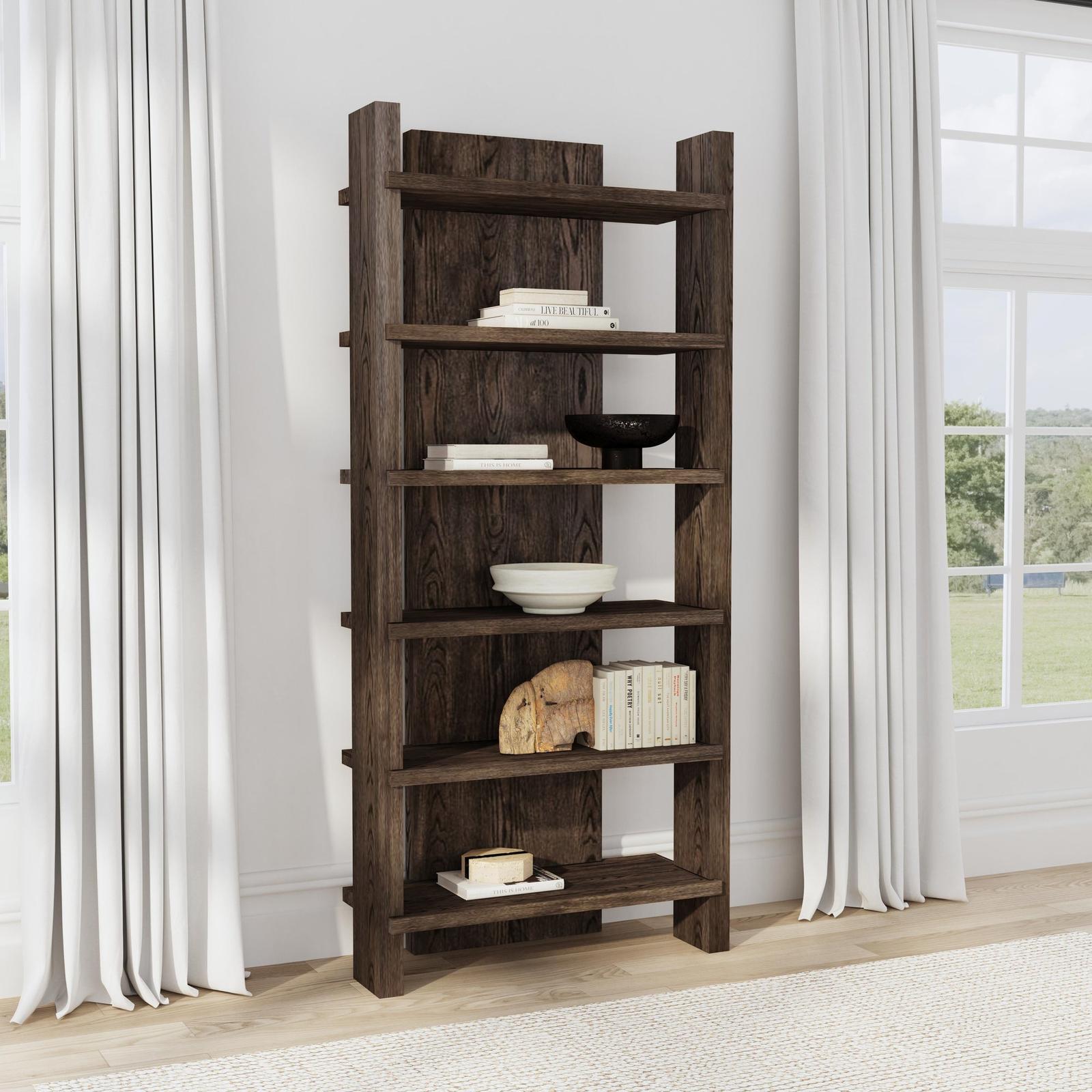 Classic Home Doku Solid Wood Bookcase