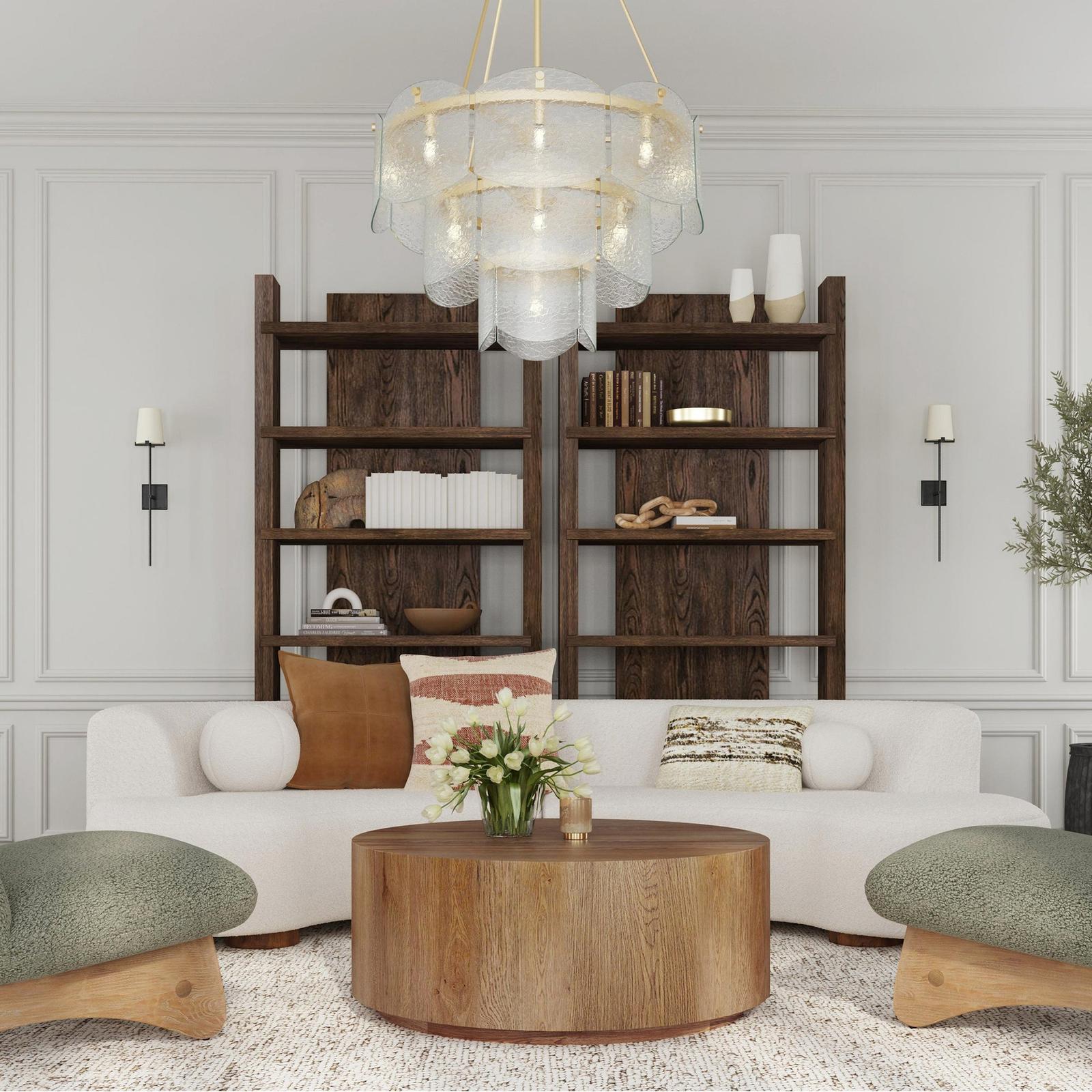Classic Home Doku Solid Wood Bookcase