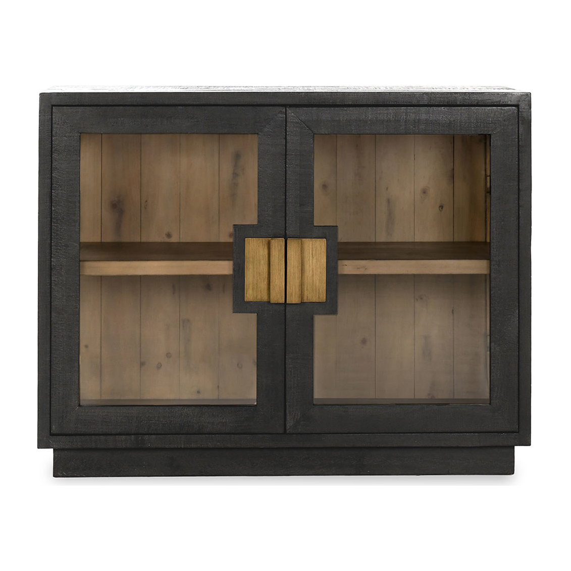 Classic Home Larson Solid Wood 2 Door Cabinet