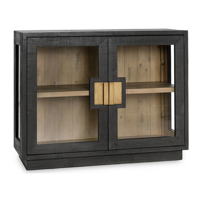 Classic Home Larson Solid Wood 2 Door Cabinet