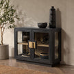Classic Home Larson Solid Wood 2 Door Cabinet