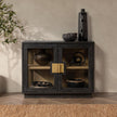 Classic Home Larson Solid Wood 2 Door Cabinet