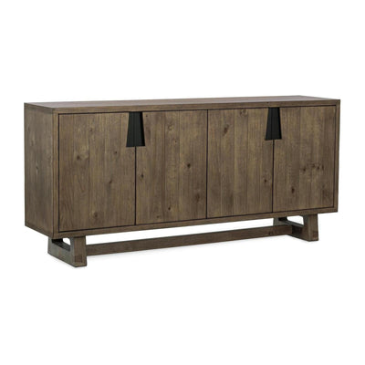 Classic Home Lyra Solid Wood 4 Door Buffet