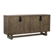 Classic Home Lyra Solid Wood 4 Door Buffet