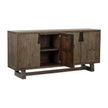 Classic Home Lyra Solid Wood 4 Door Buffet