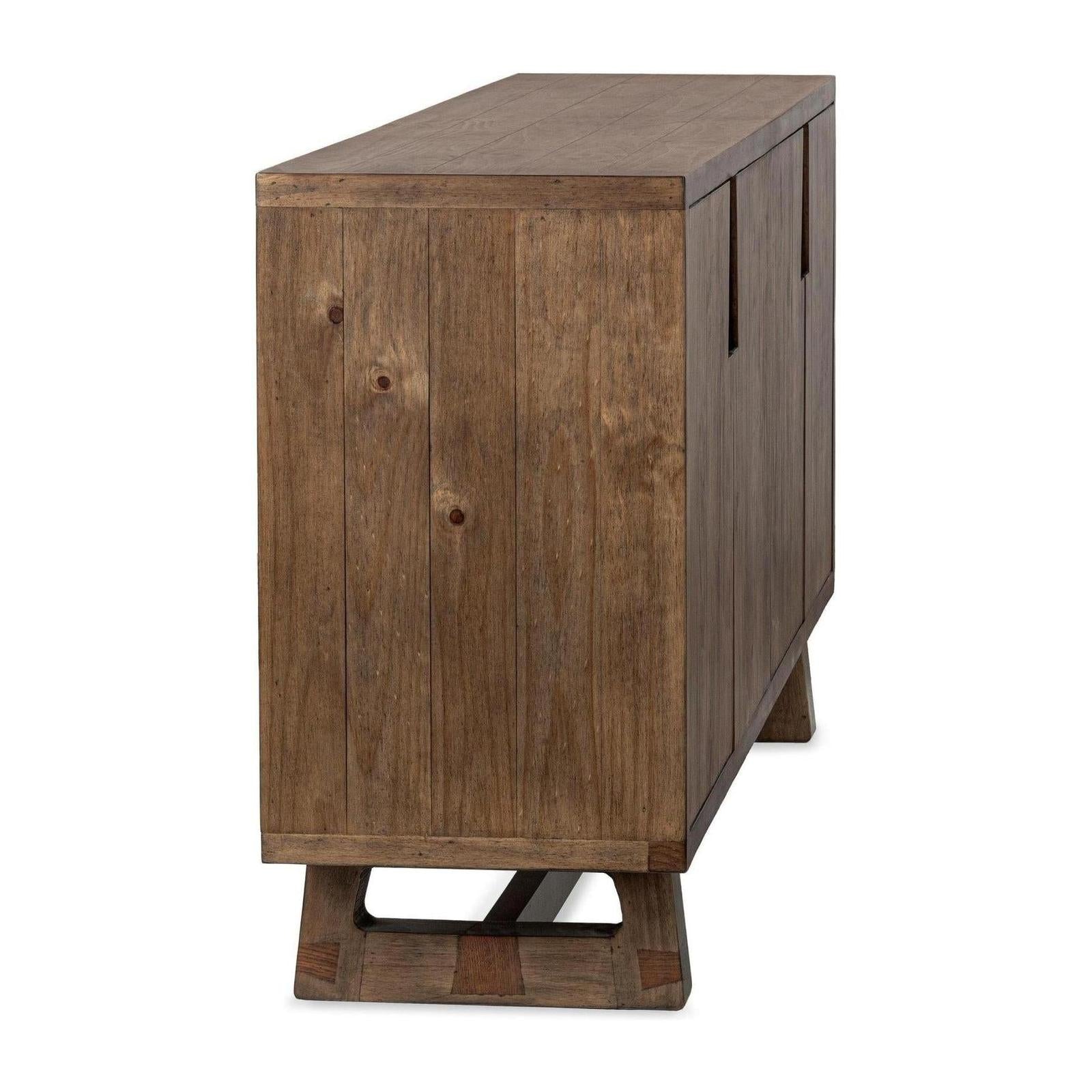 Classic Home Lyra Solid Wood 4 Door Buffet