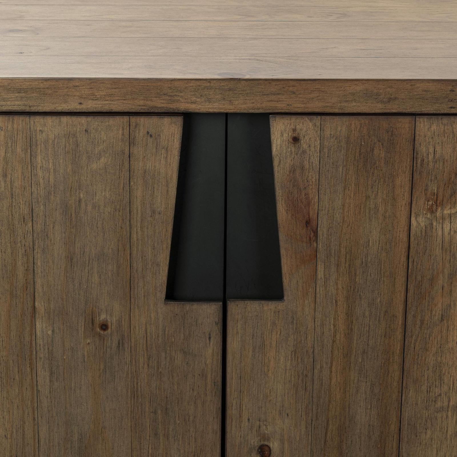 Classic Home Lyra Solid Wood 4 Door Buffet