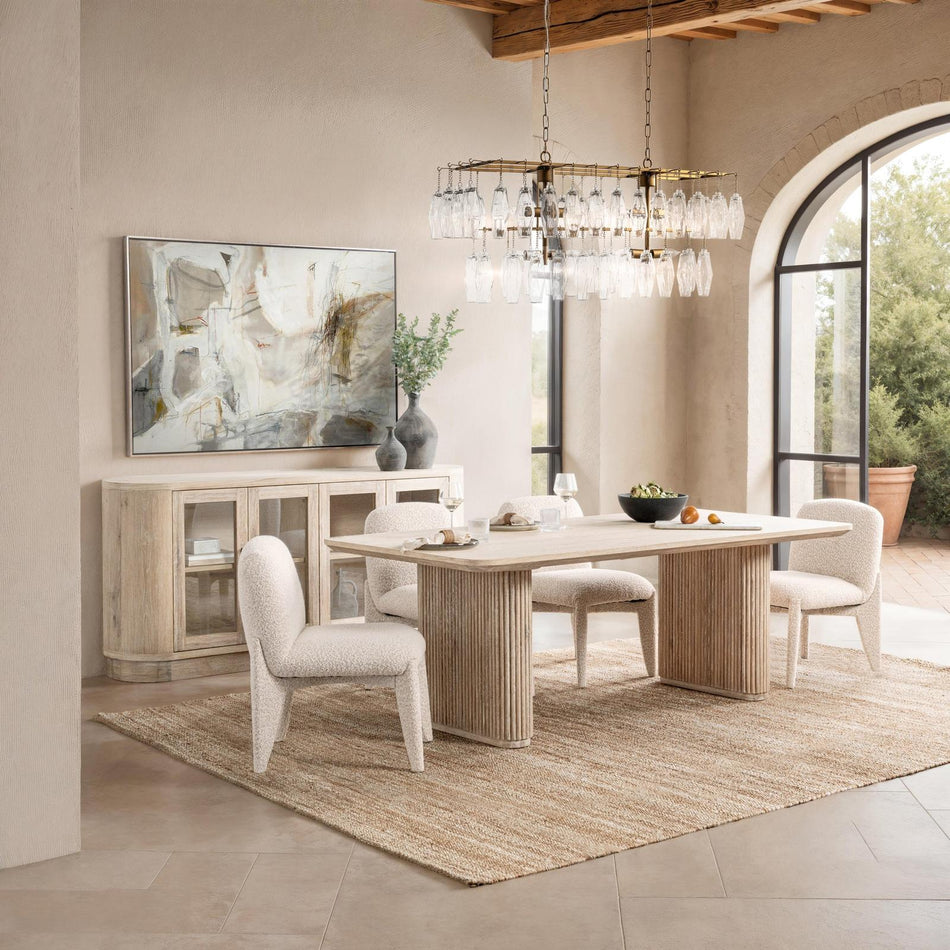 Classic Home Vander 4 Door Buffet