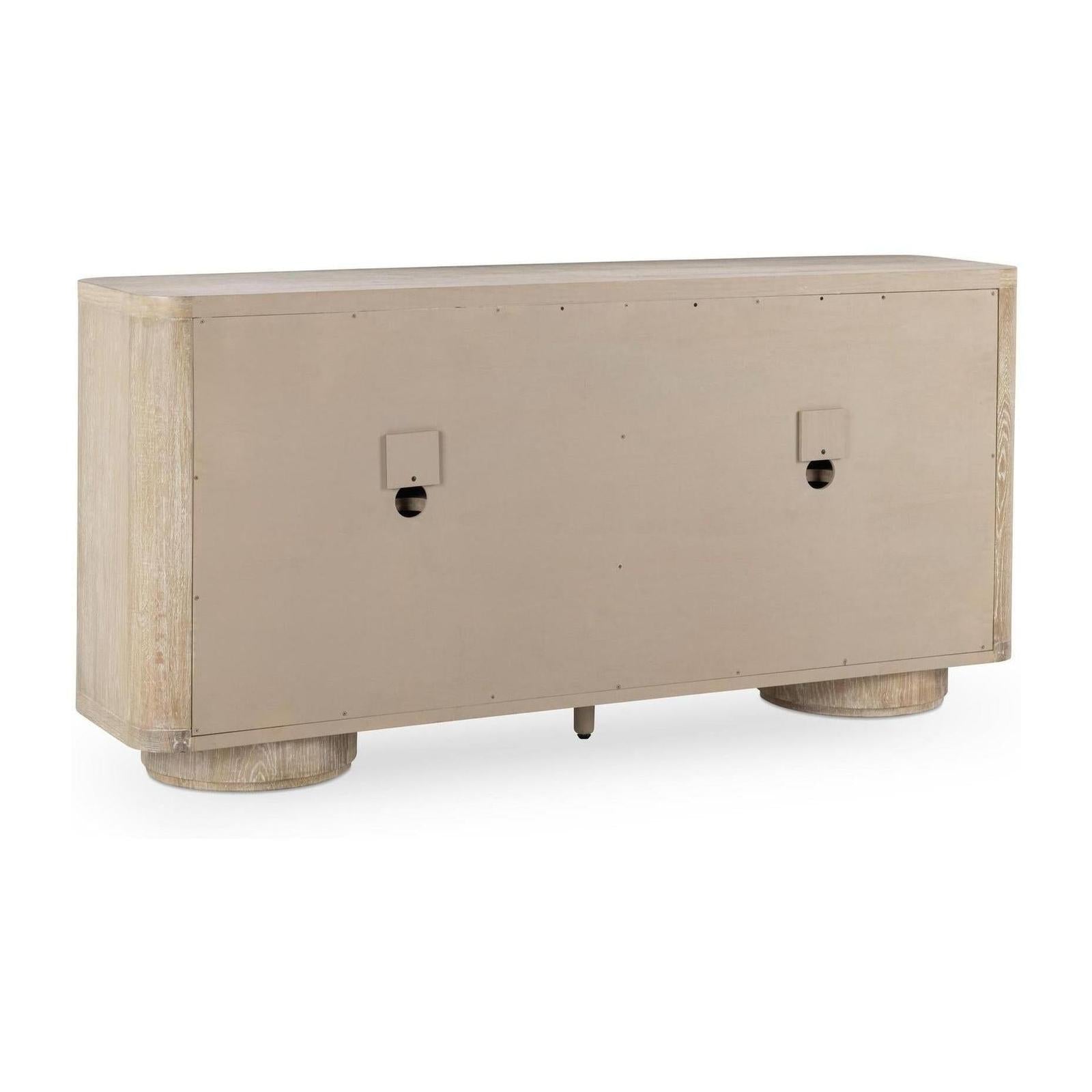 Classic Home Tiber Solid Wood 4 Door Buffet