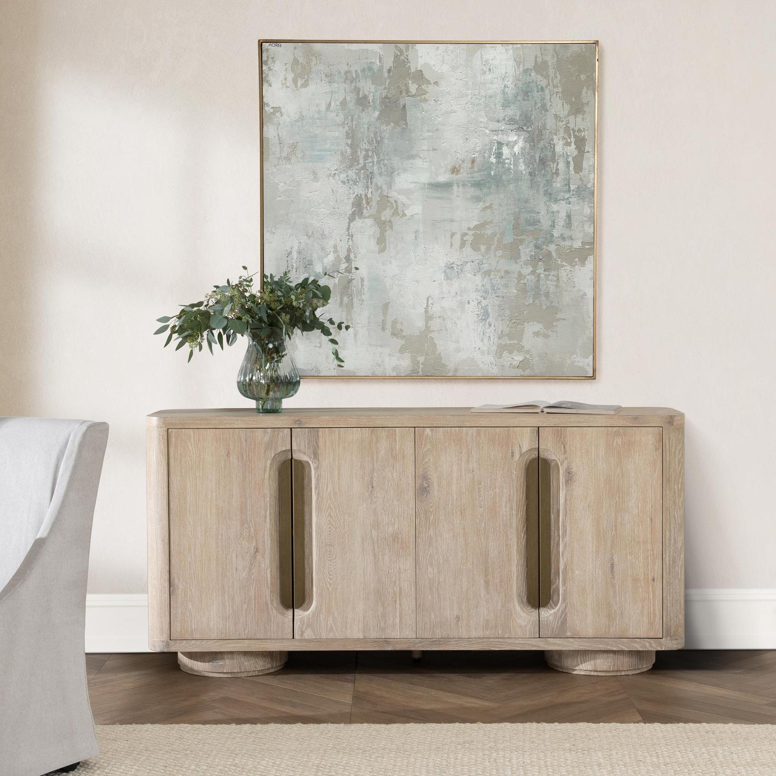 Classic Home Tiber Solid Wood 4 Door Buffet
