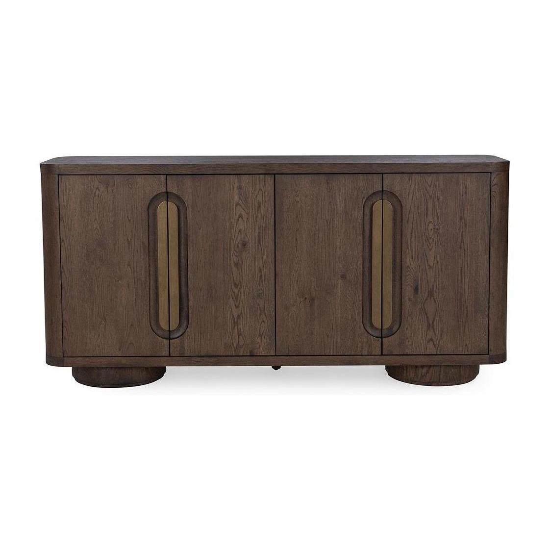 Classic Home Tiber Solid Wood 4 Door Buffet