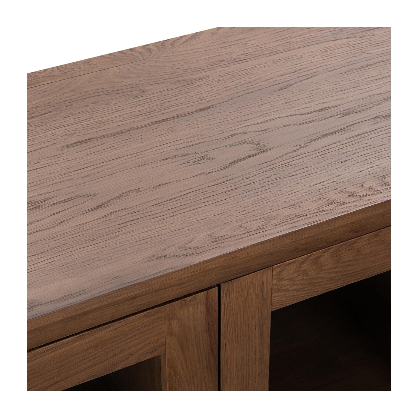 Classic Home Vander Solid Wood 4 Door Buffet