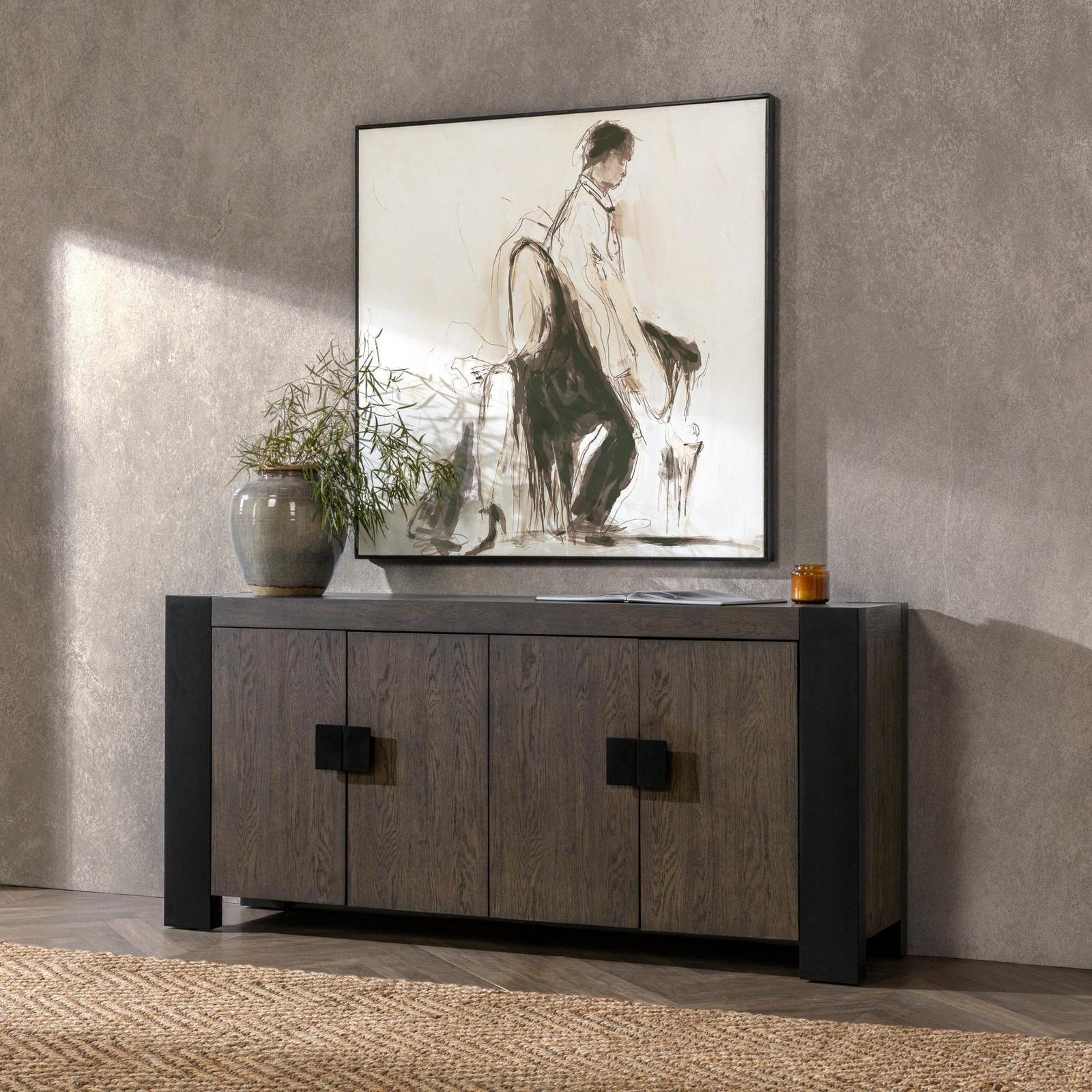 Classic Home Deaven 4 Door Buffet Clearance