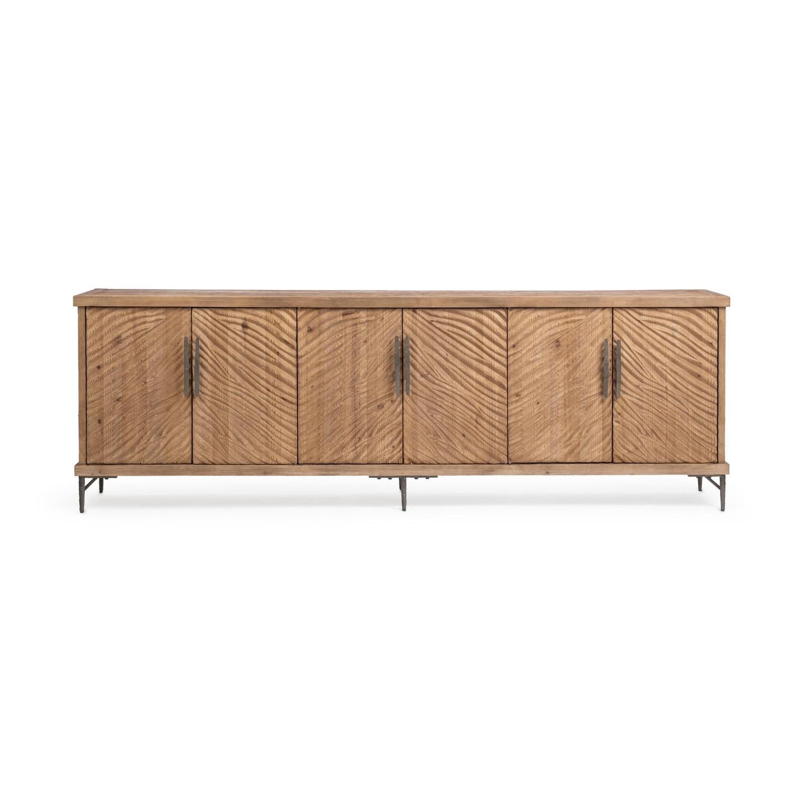 Classic Home Edison 6 Door Cabinet