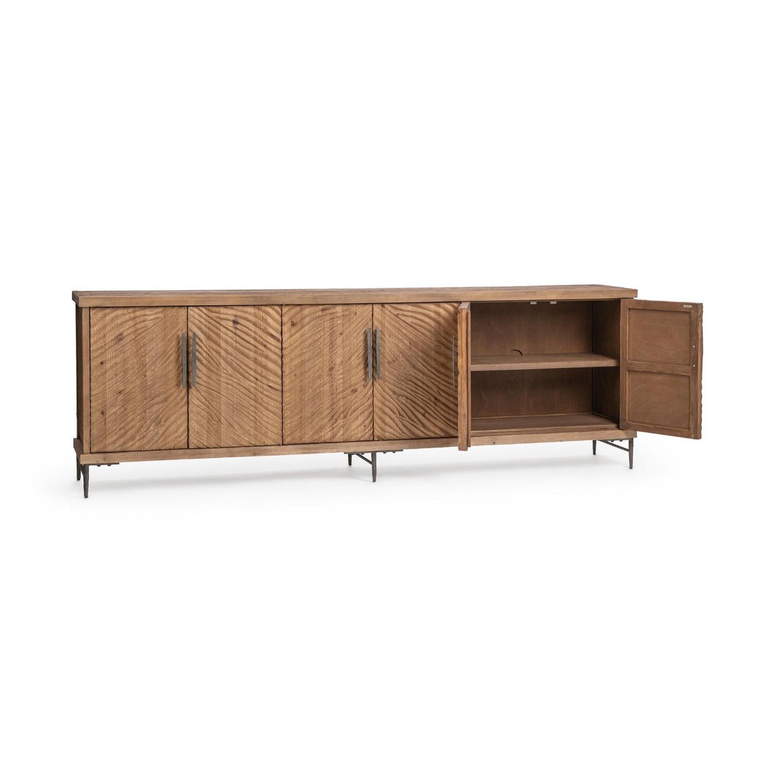 Classic Home Edison 6 Door Cabinet